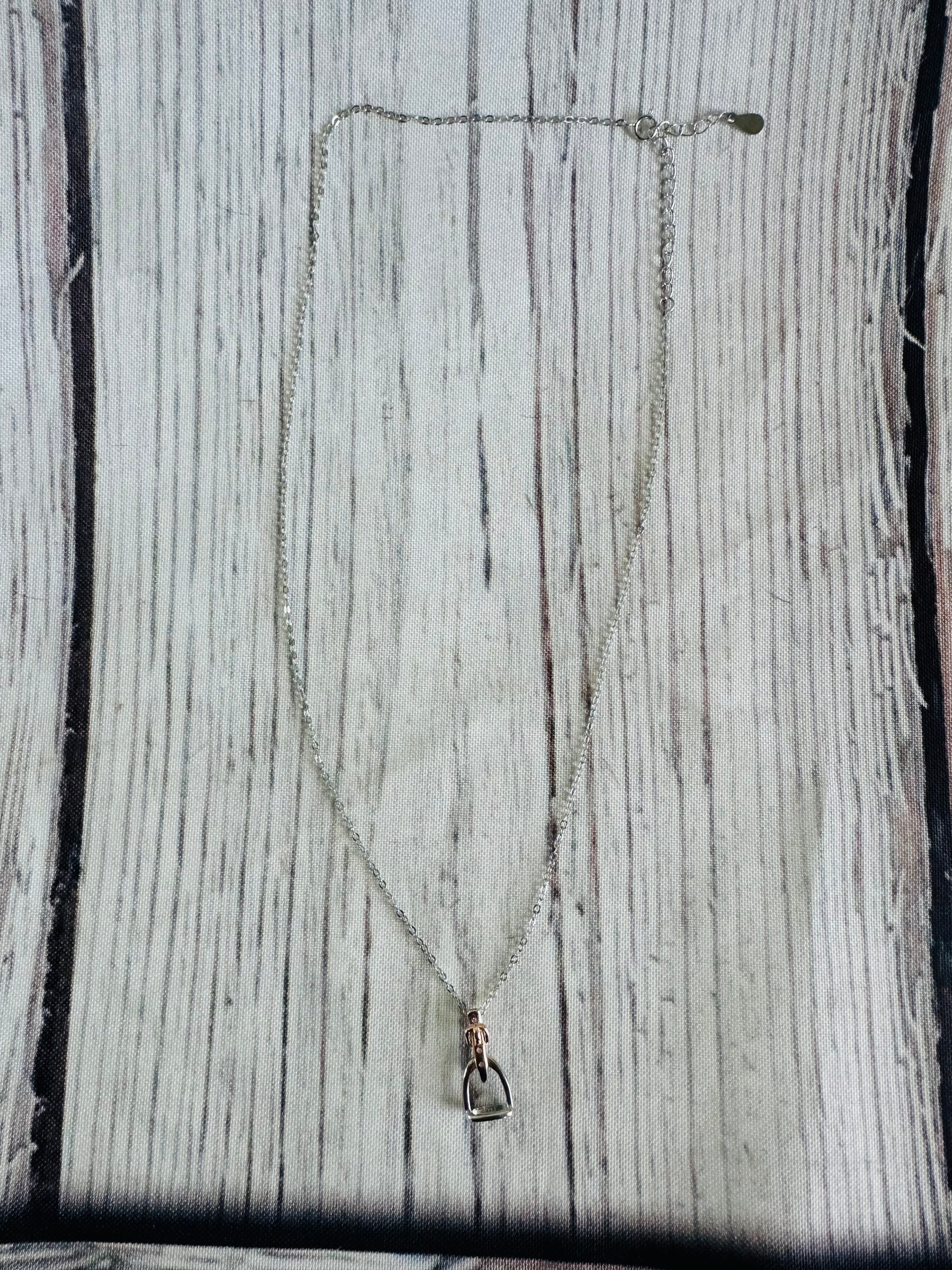 Stirrup Necklace