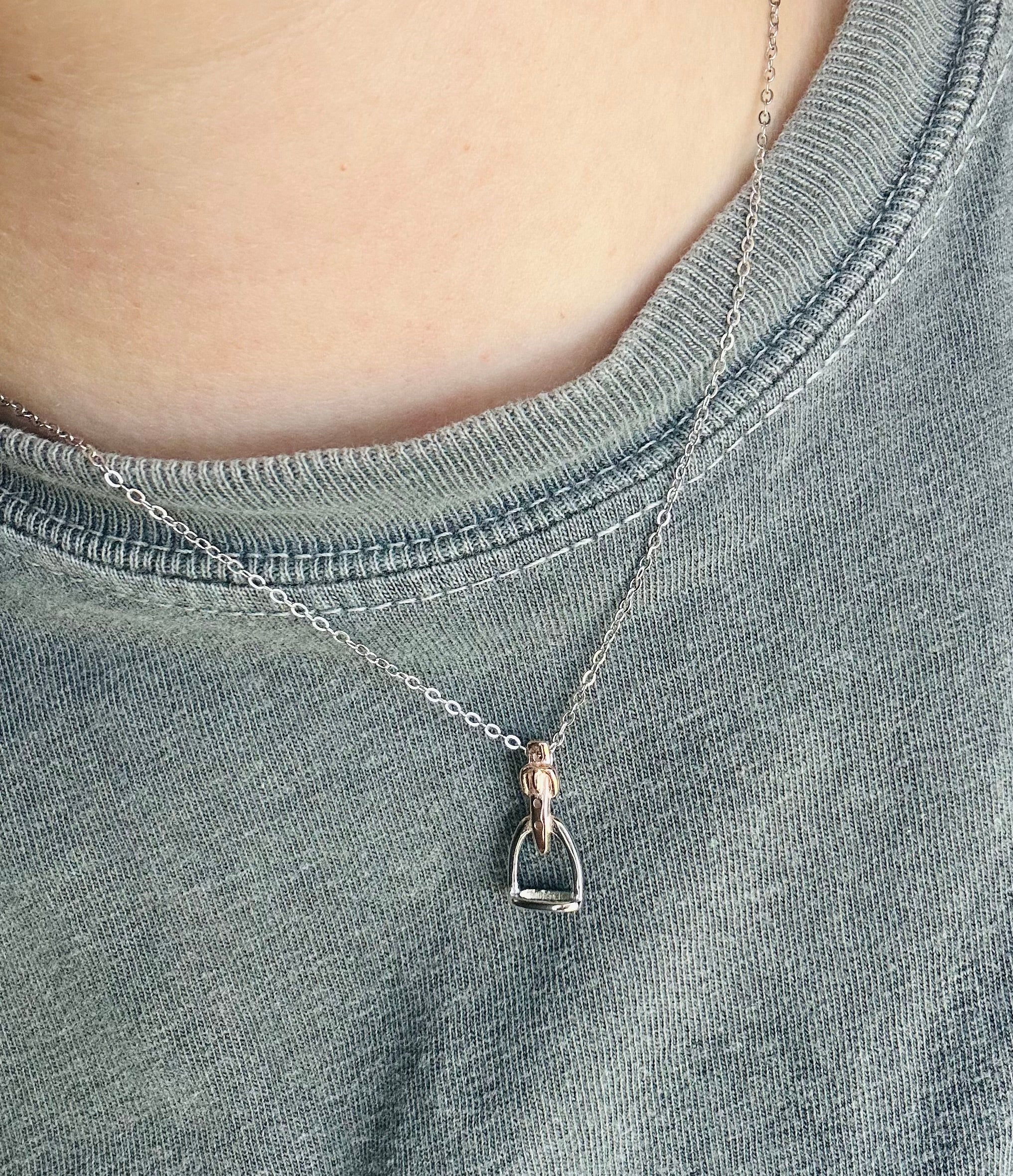 Stirrup Necklace