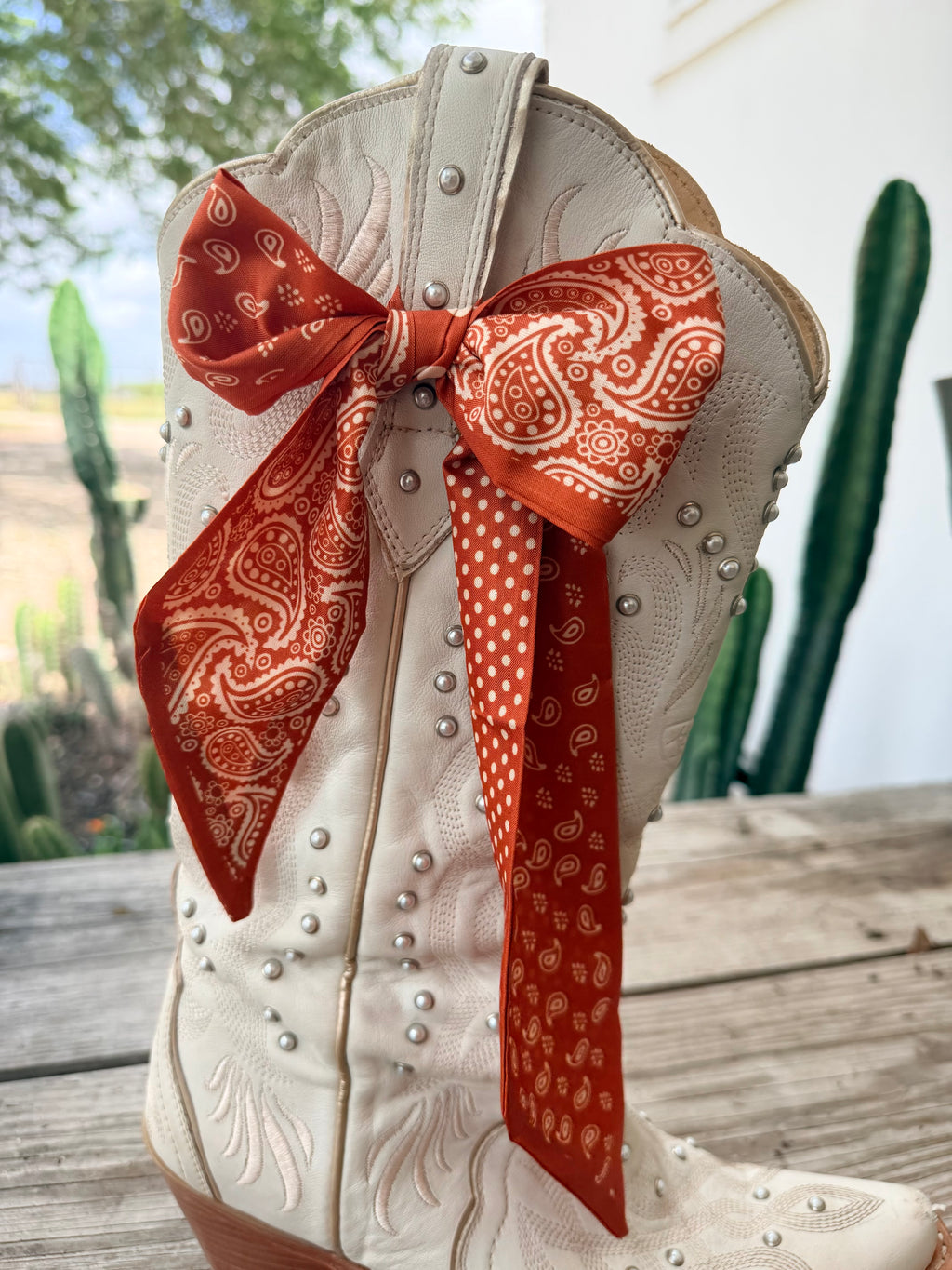 Boot Twilly - Orange Paisley