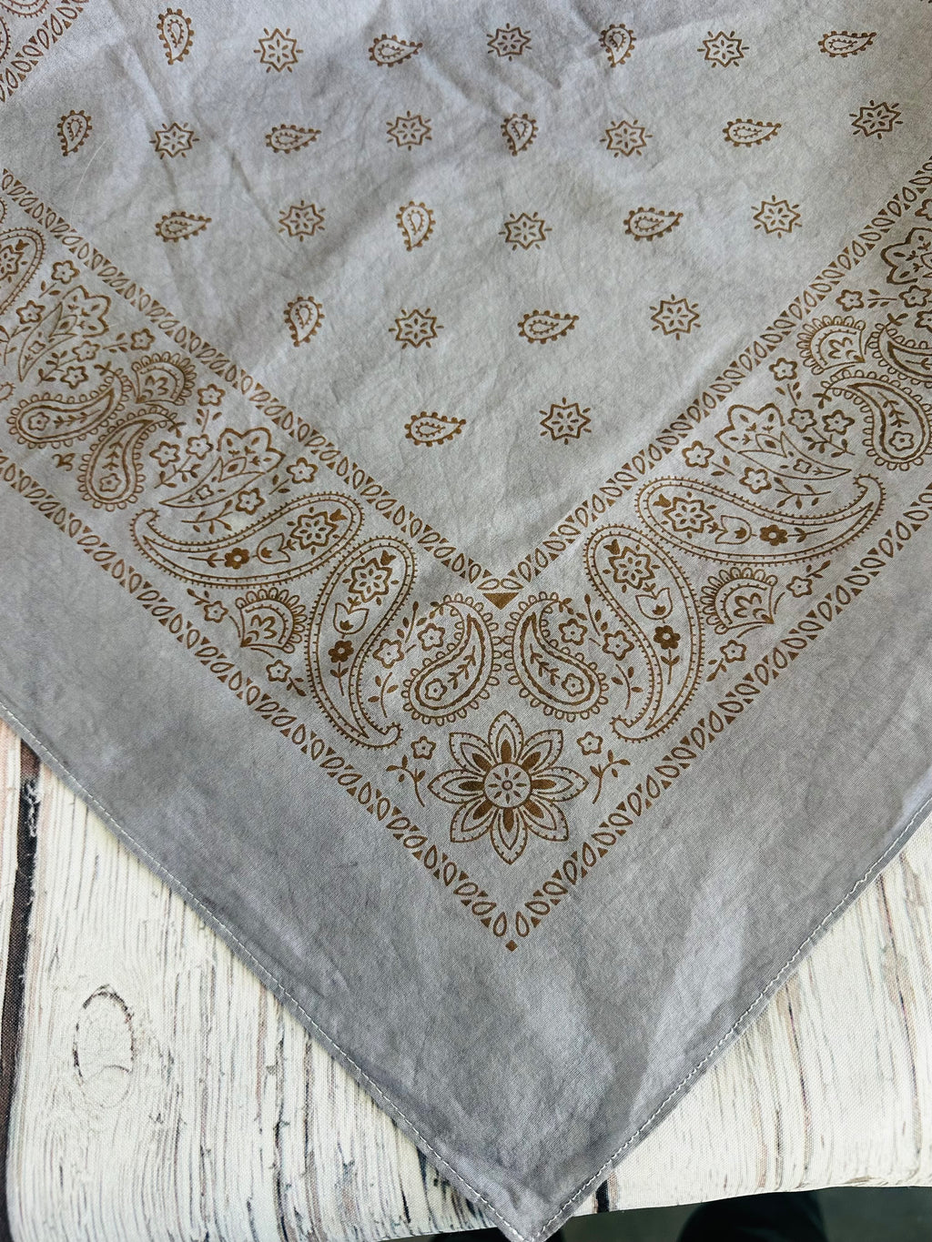 5- Grey Mix Bandanas