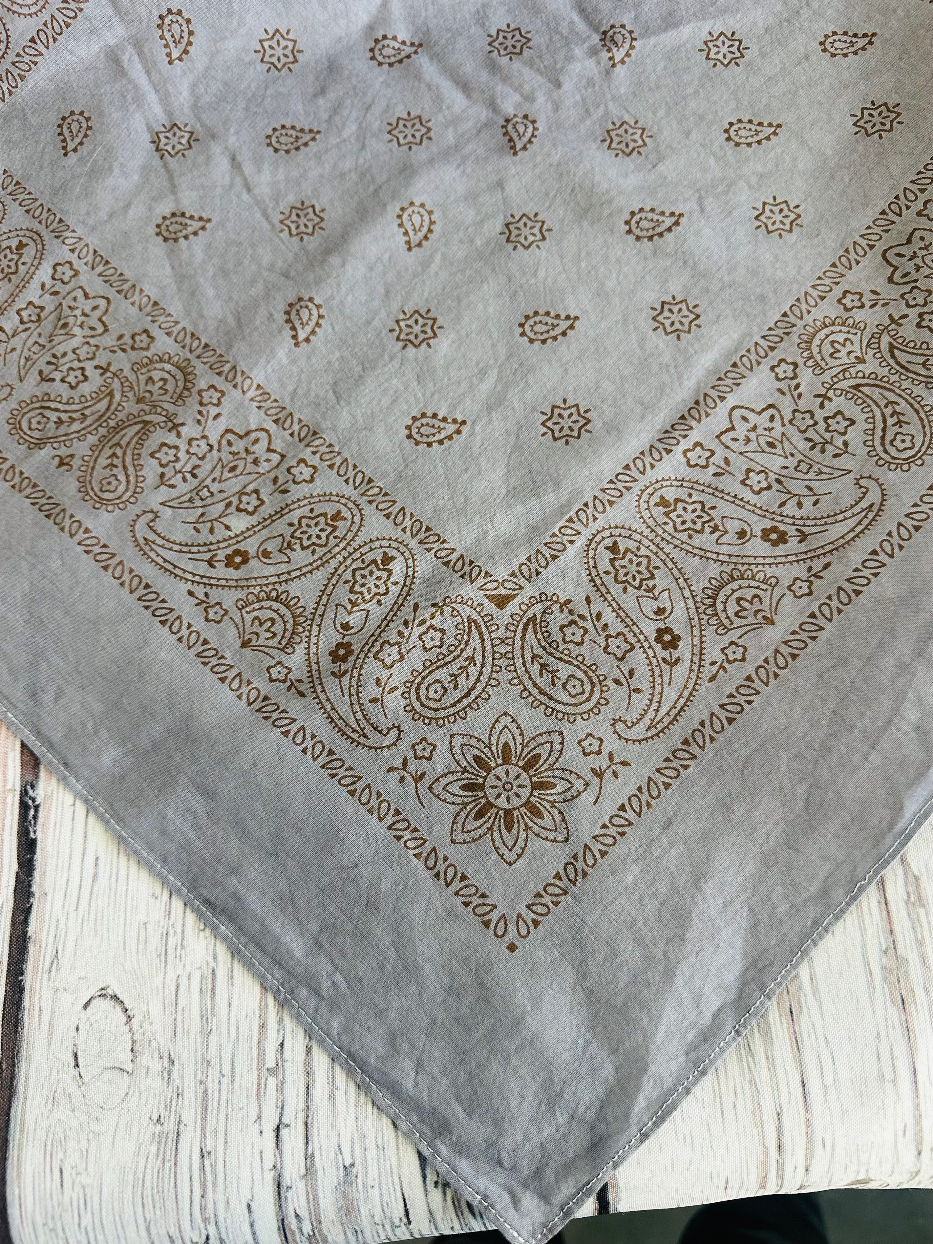 5- Grey Mix Bandanas
