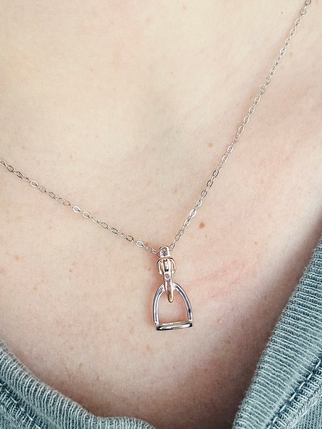 Stirrup Necklace