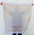 XL Cotton Bandana - Neutral Floral