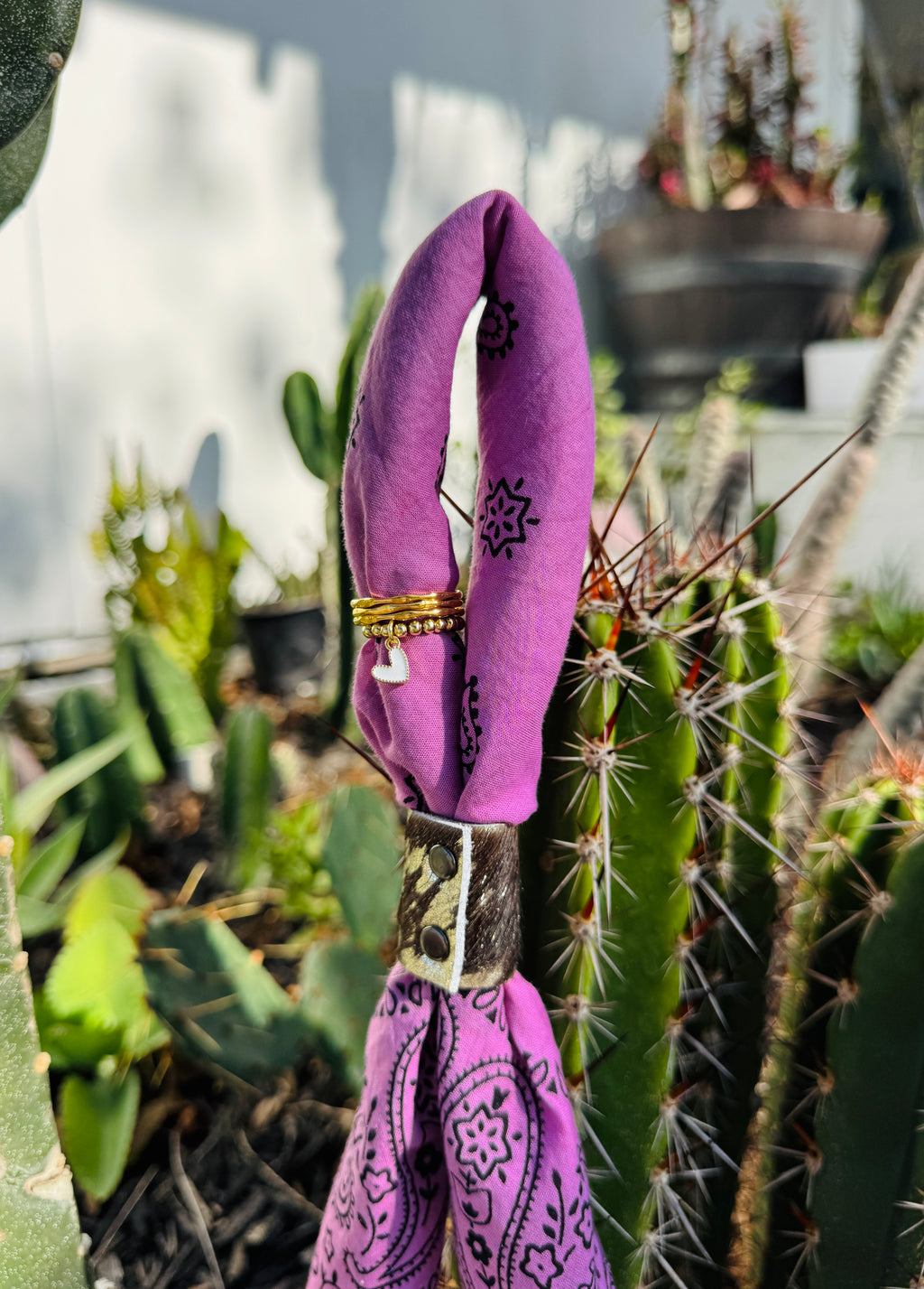 5- Purple Mix Bandanas