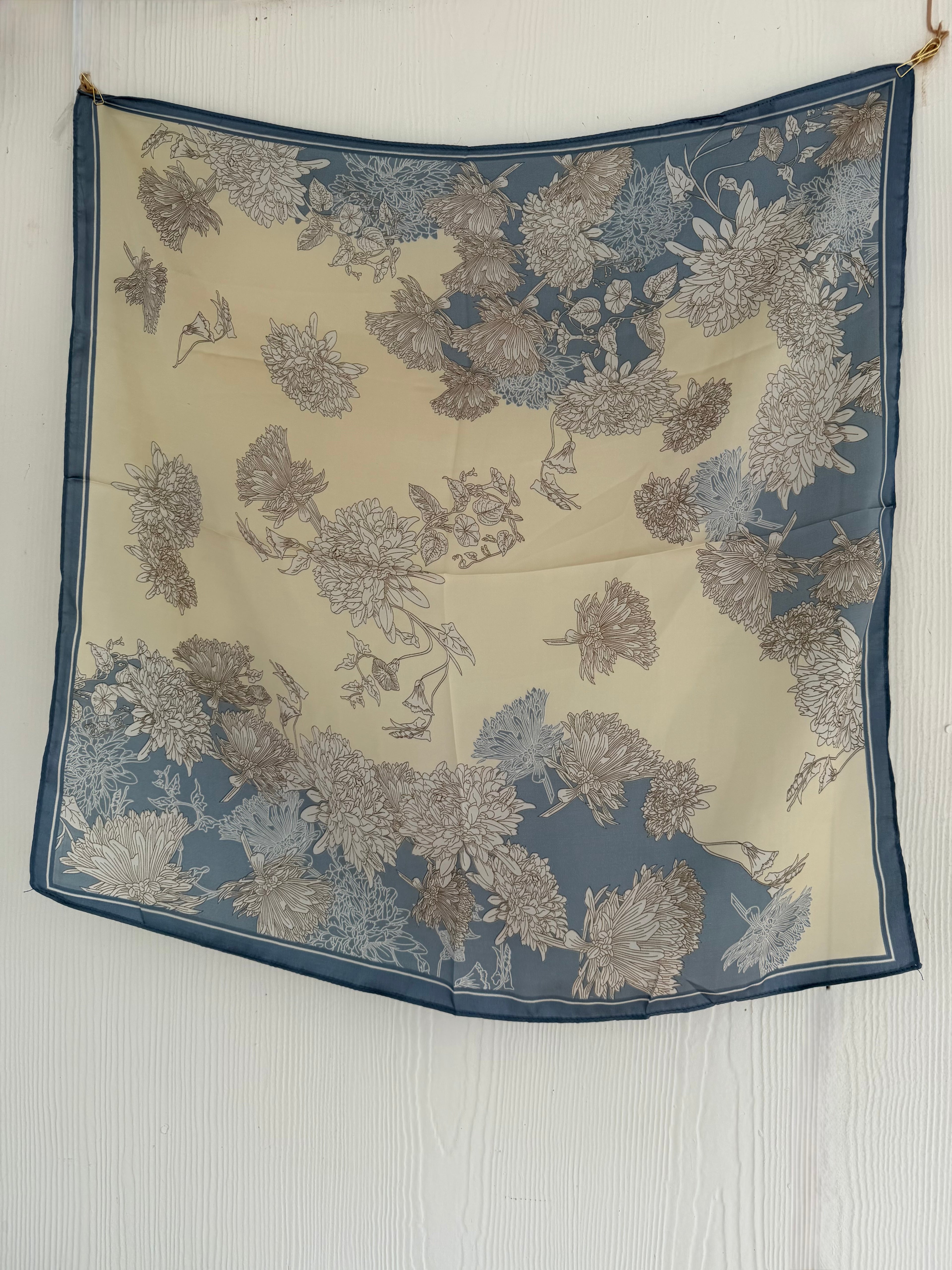 Wild Rag - Light Blue Floral