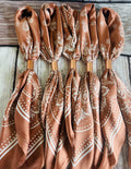 Copper Paisley Wild Rags