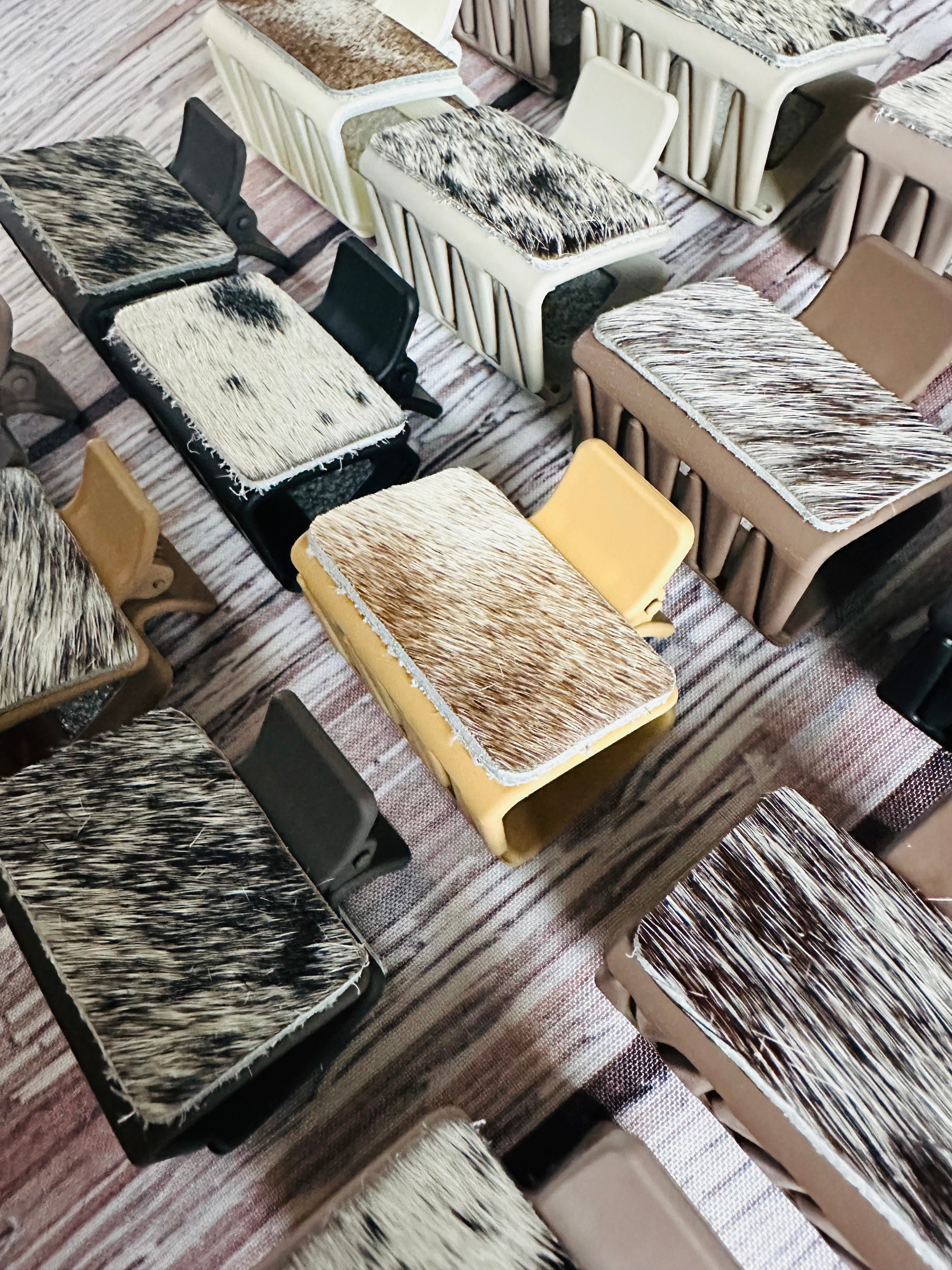 2” Neutral Cowhide Clip Bundle