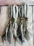 5- Grey Mix Bandanas