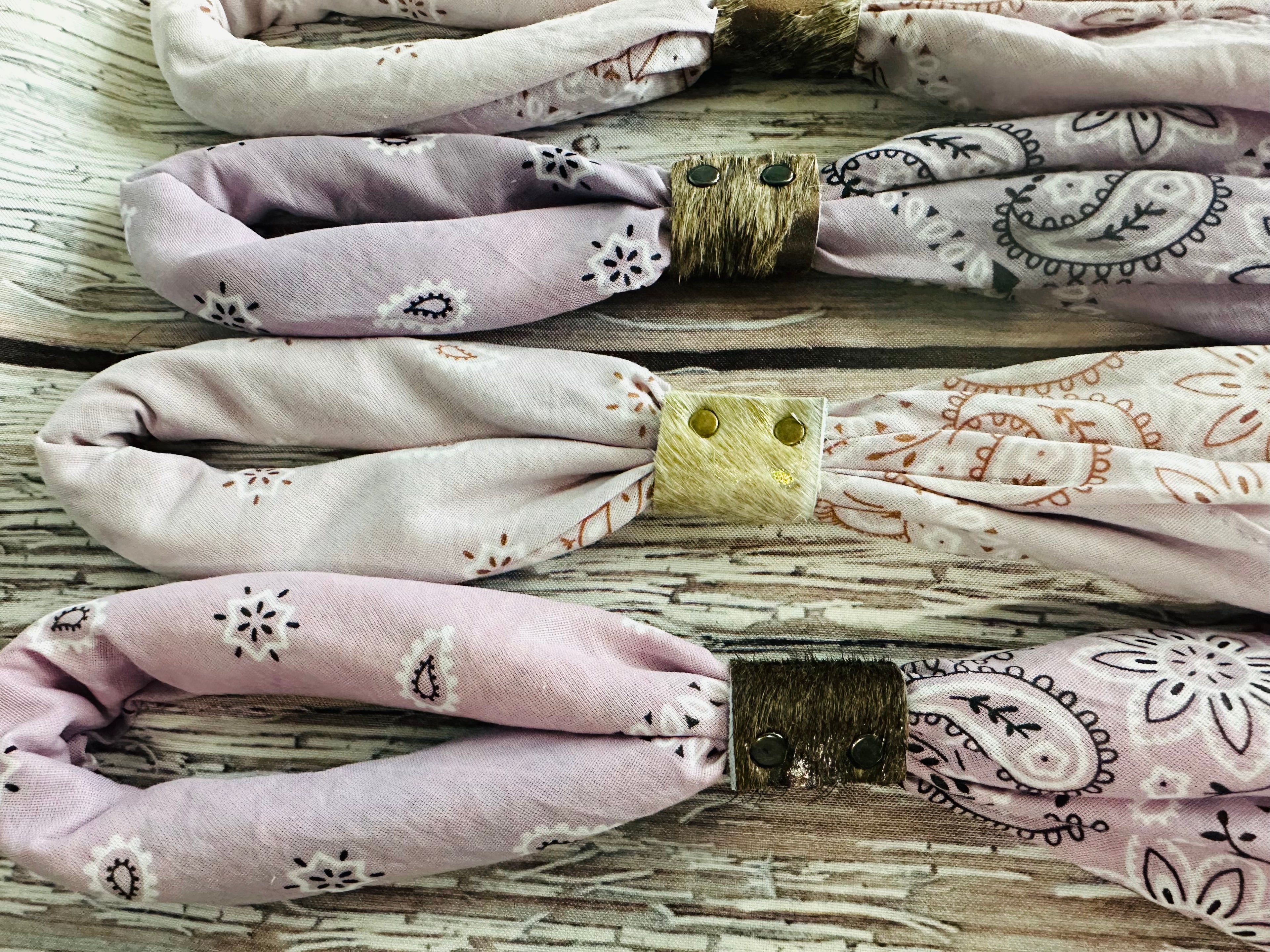 5- Lavender Bandanas