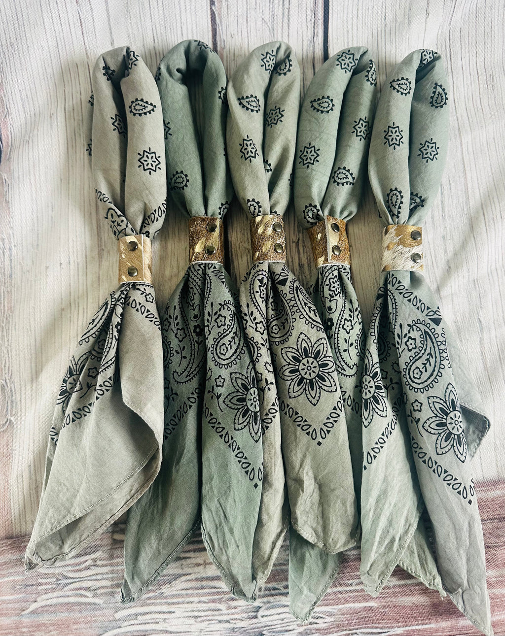 5- Sage Bandanas