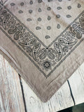 5- Charcoal Bandanas