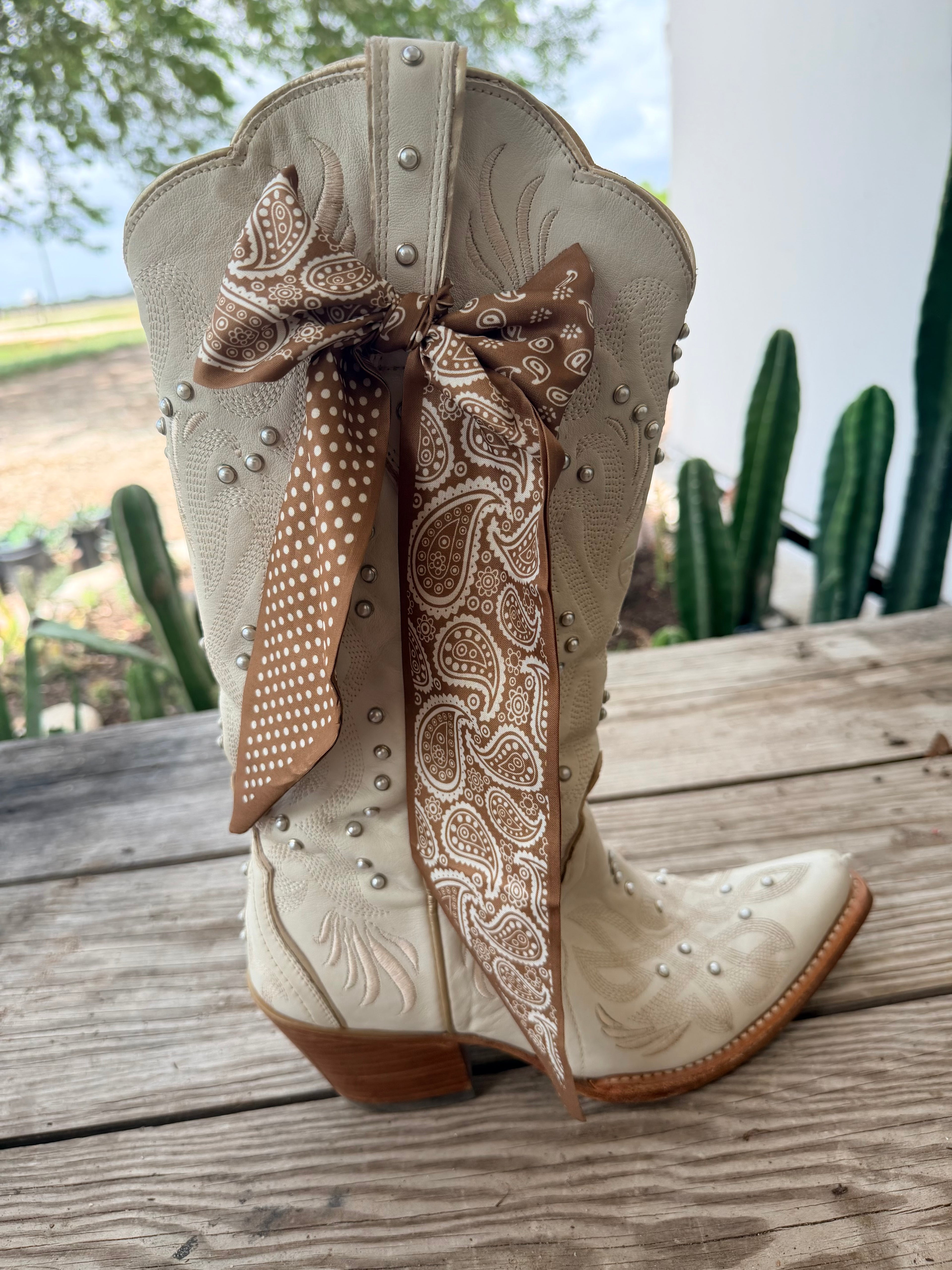 Boot Twilly - Brown Paisley