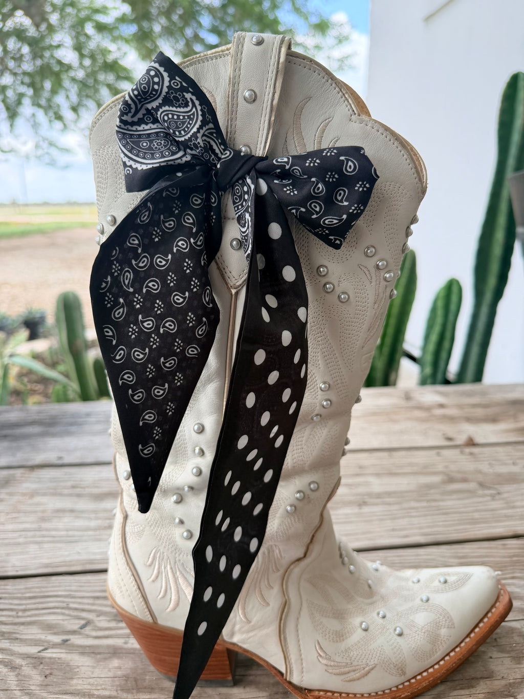 Boot Twilly - Black Paisley