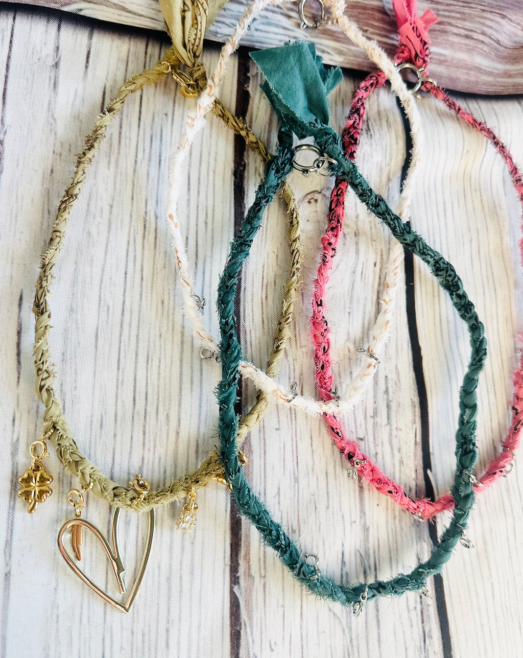 Charm Bar Clasp Necklace