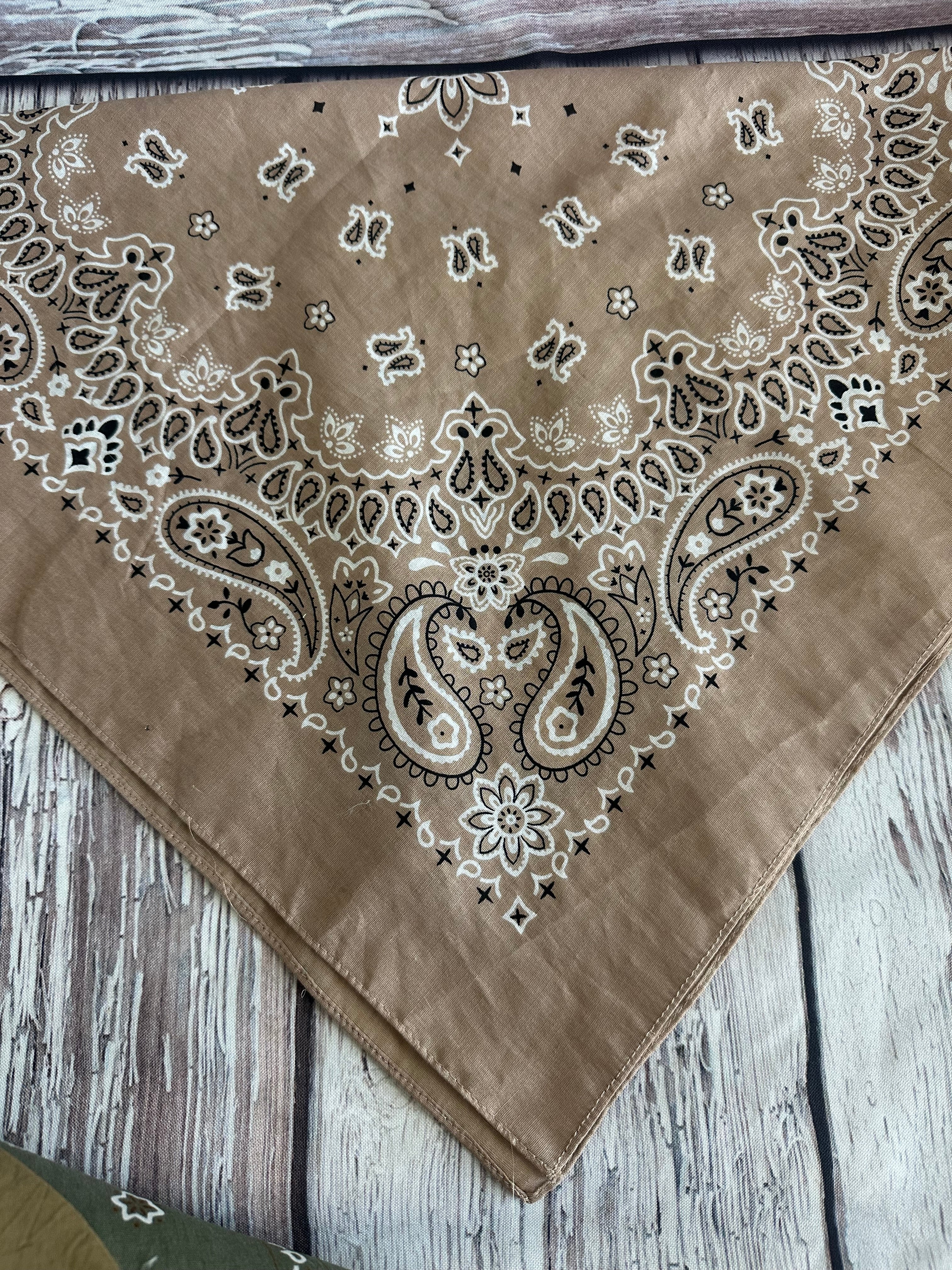 5- Taupe Bandanas