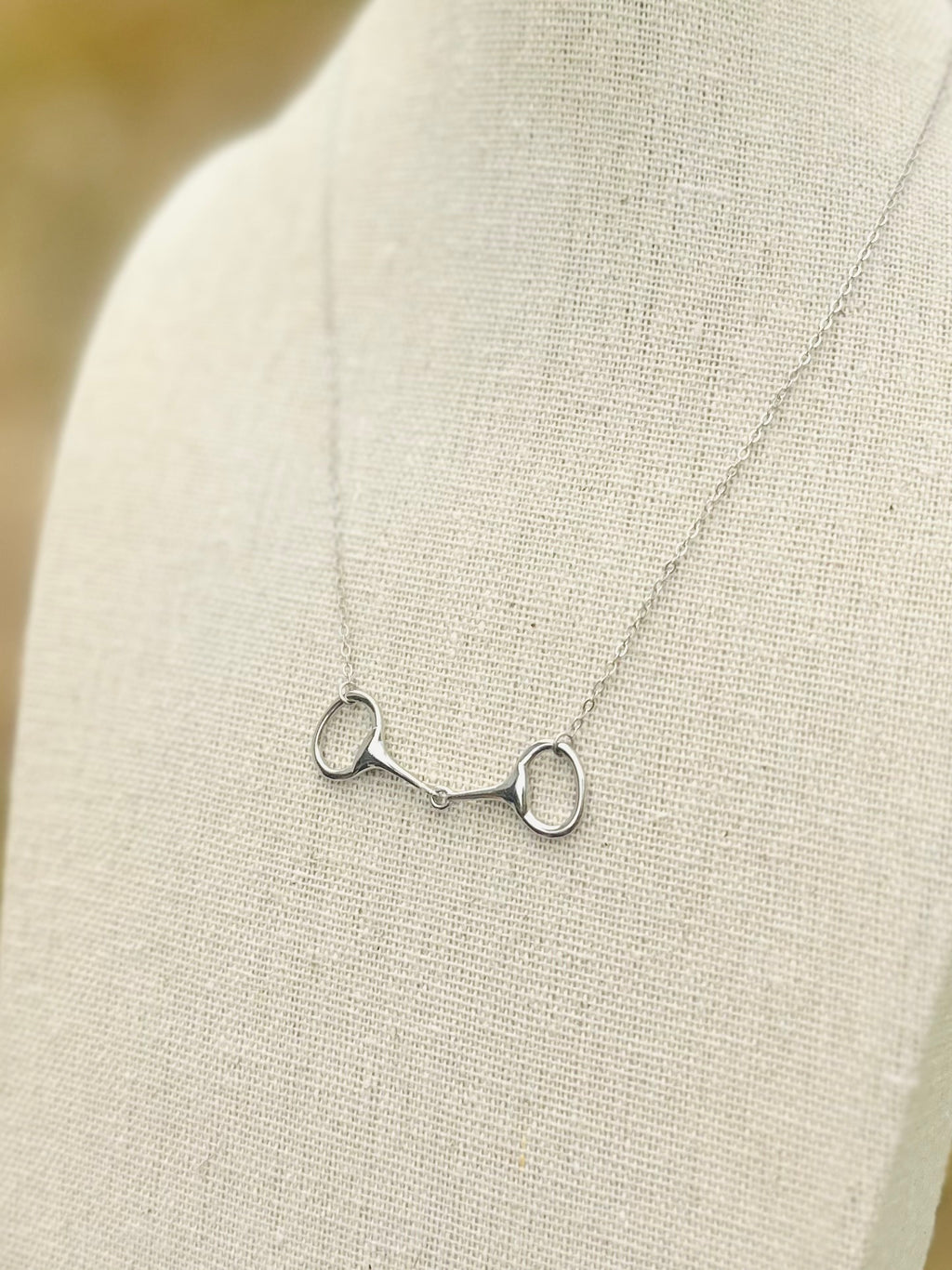 Snaffle Dainty Necklace