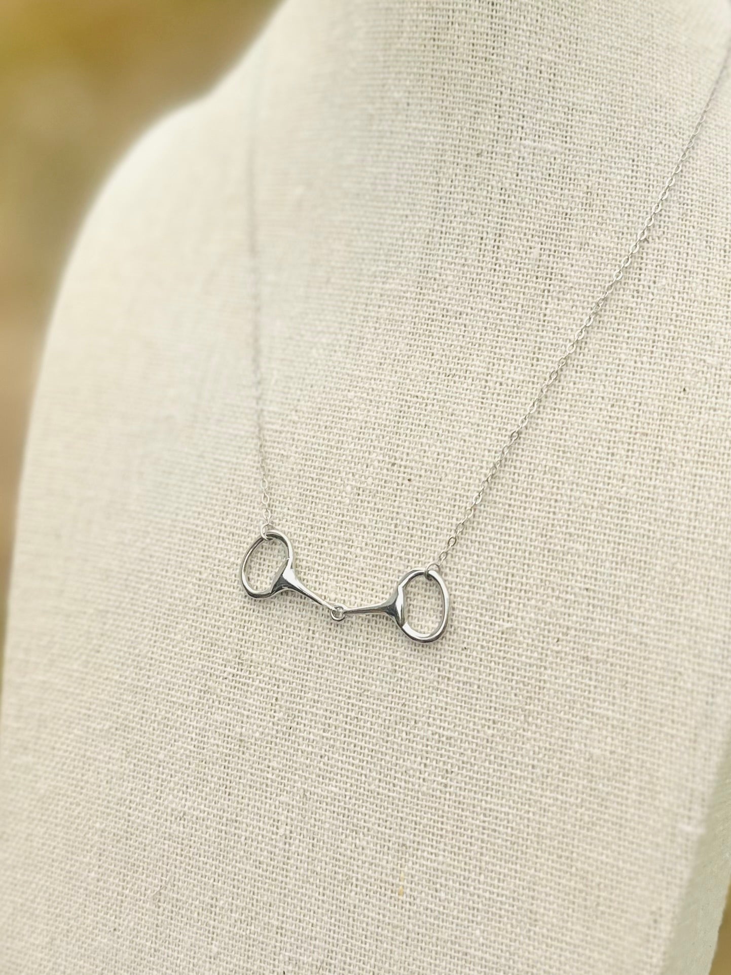 Snaffle Dainty Necklace