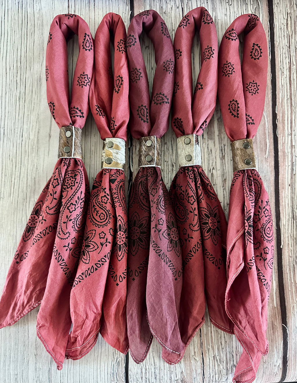 5- Maroon Bandanas