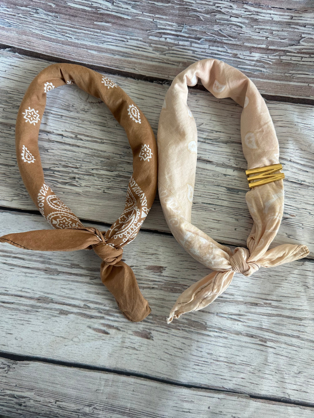 5- Terracotta Mix Bandanas