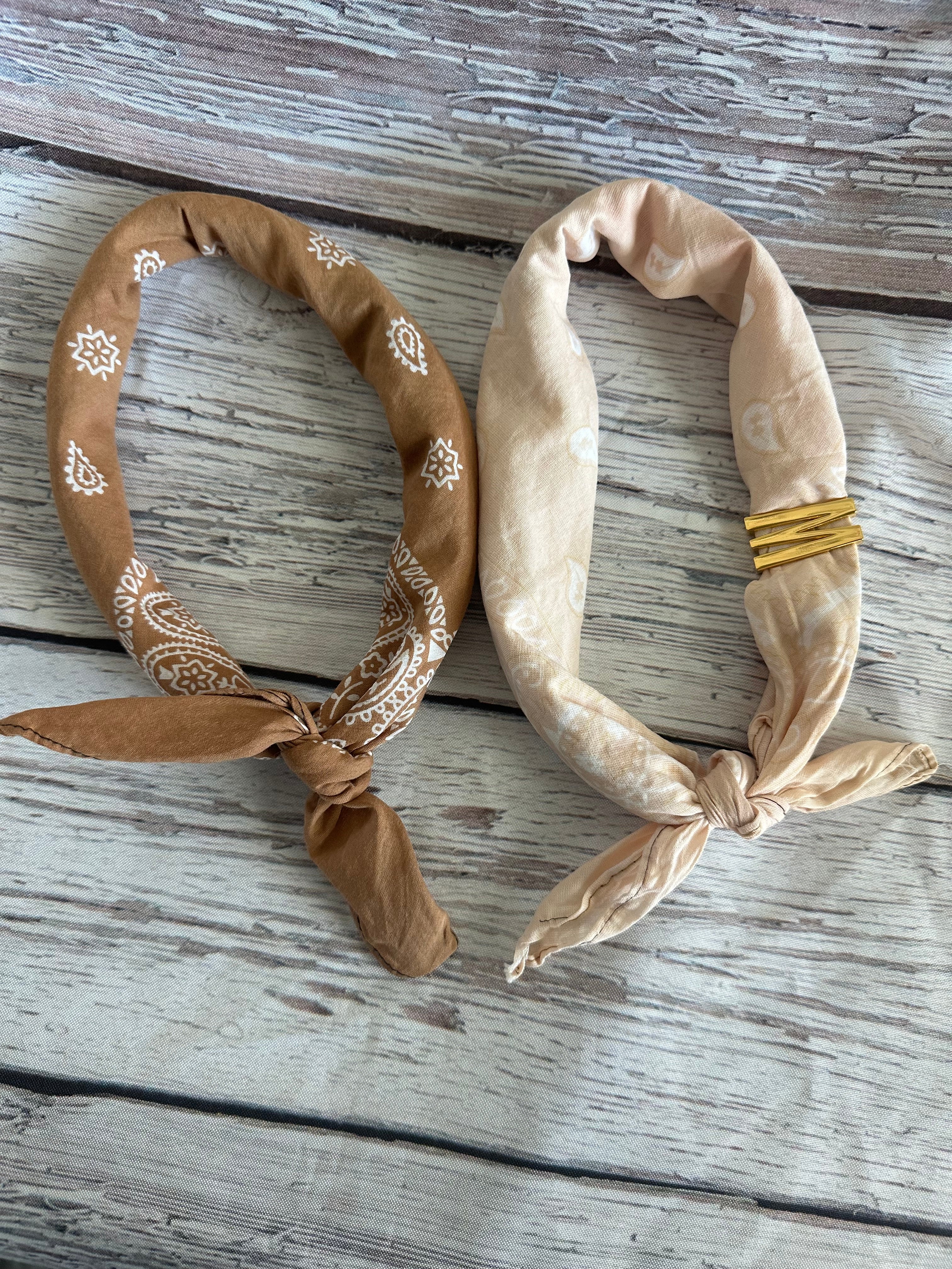 5- Terracotta Mix Bandanas