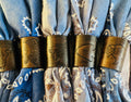 5 Stamped Leather Bandana Slide