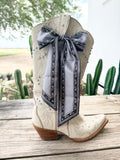 Boot Twilly - Grey Paisley Trim