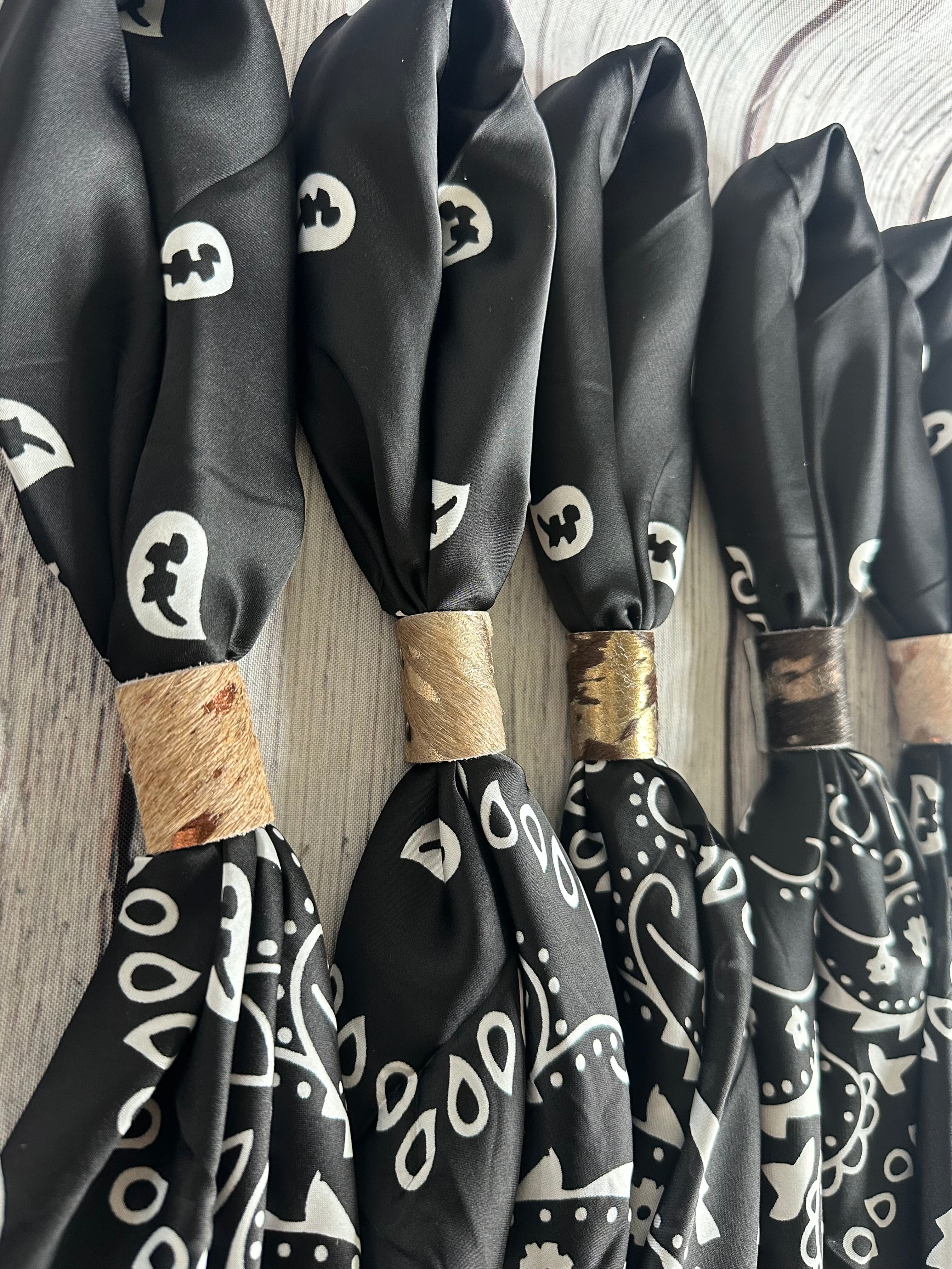 Black Wild Rags