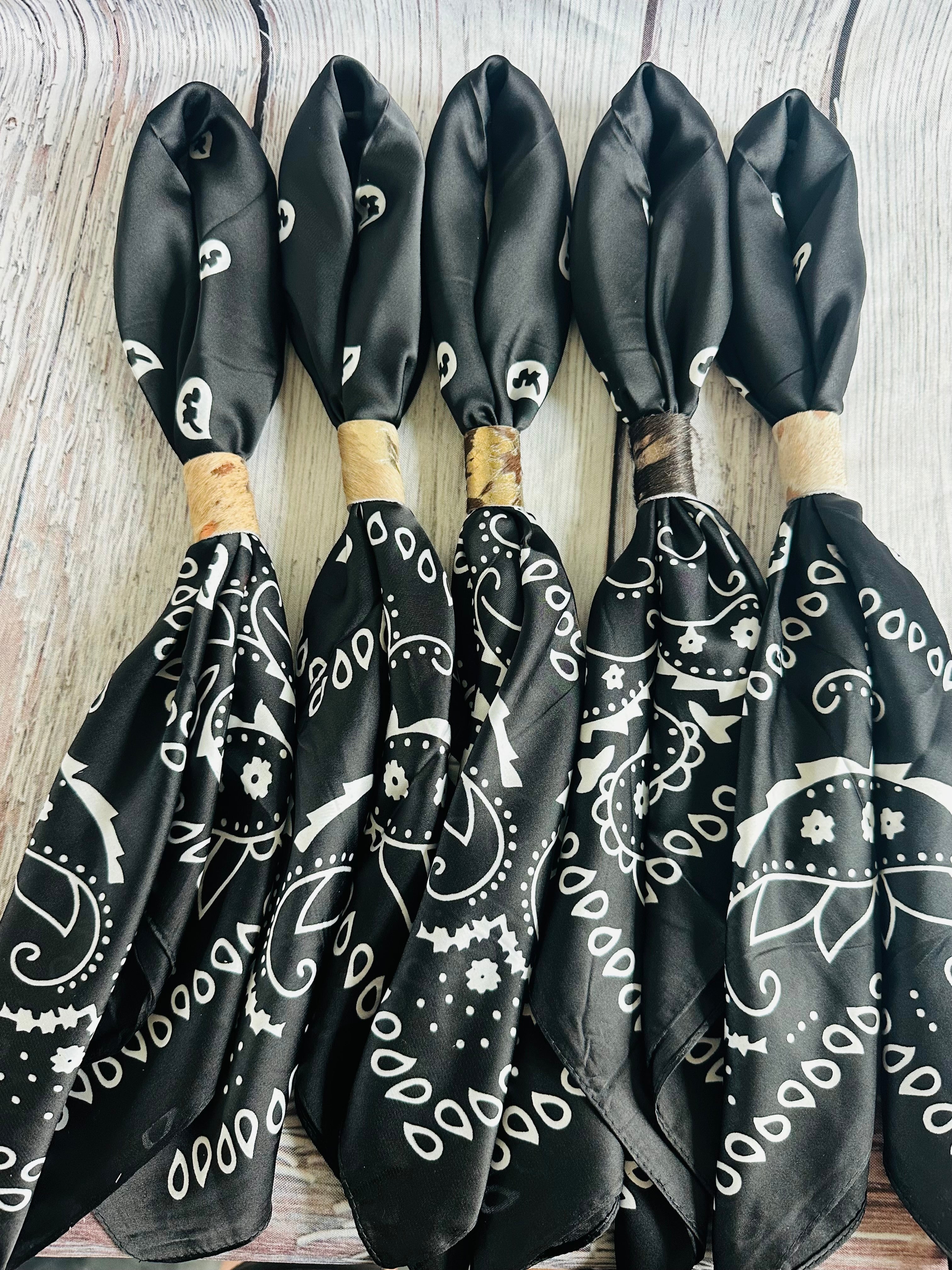 Black Wild Rags