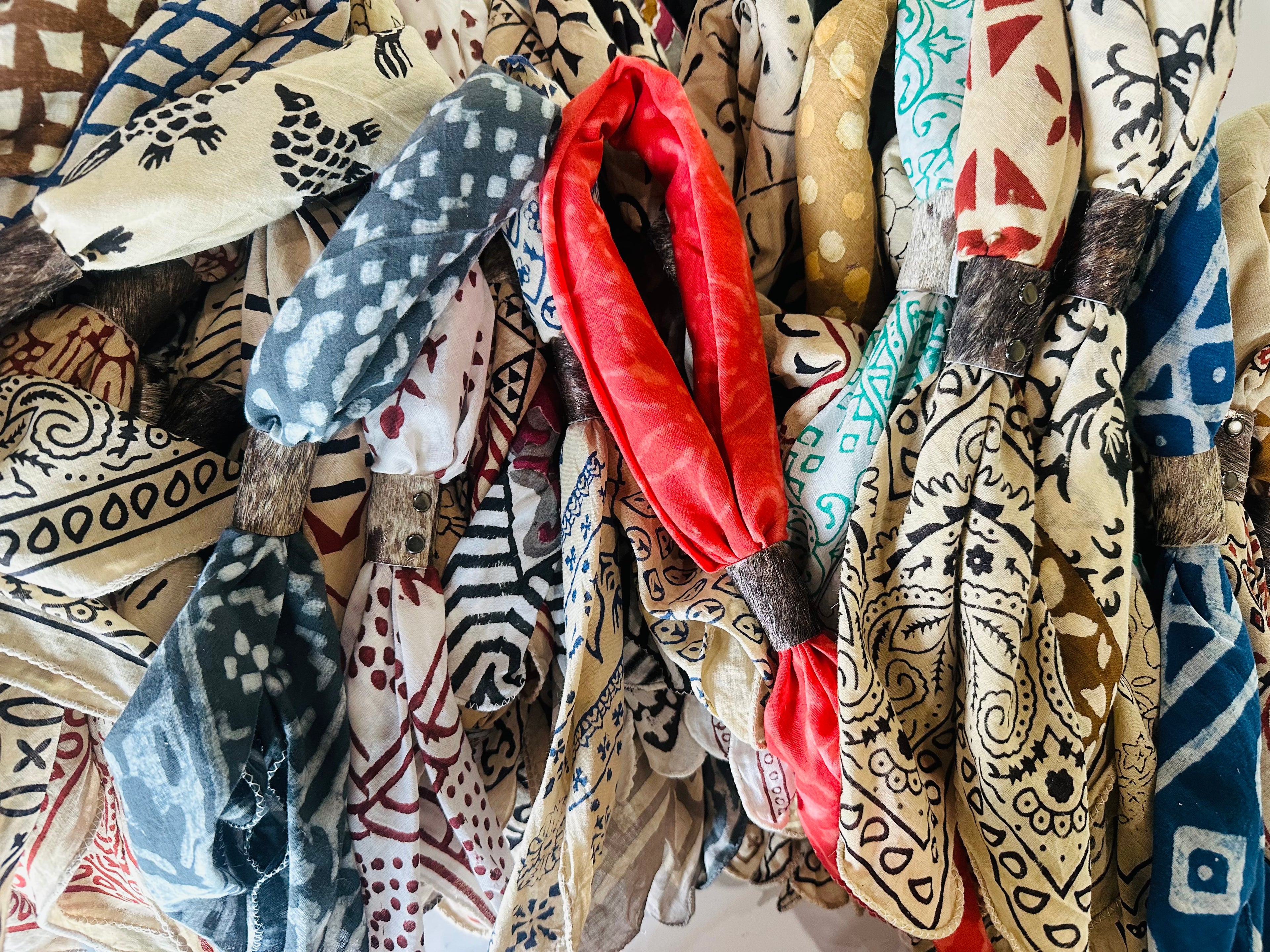5- Boho Mix Bandanas
