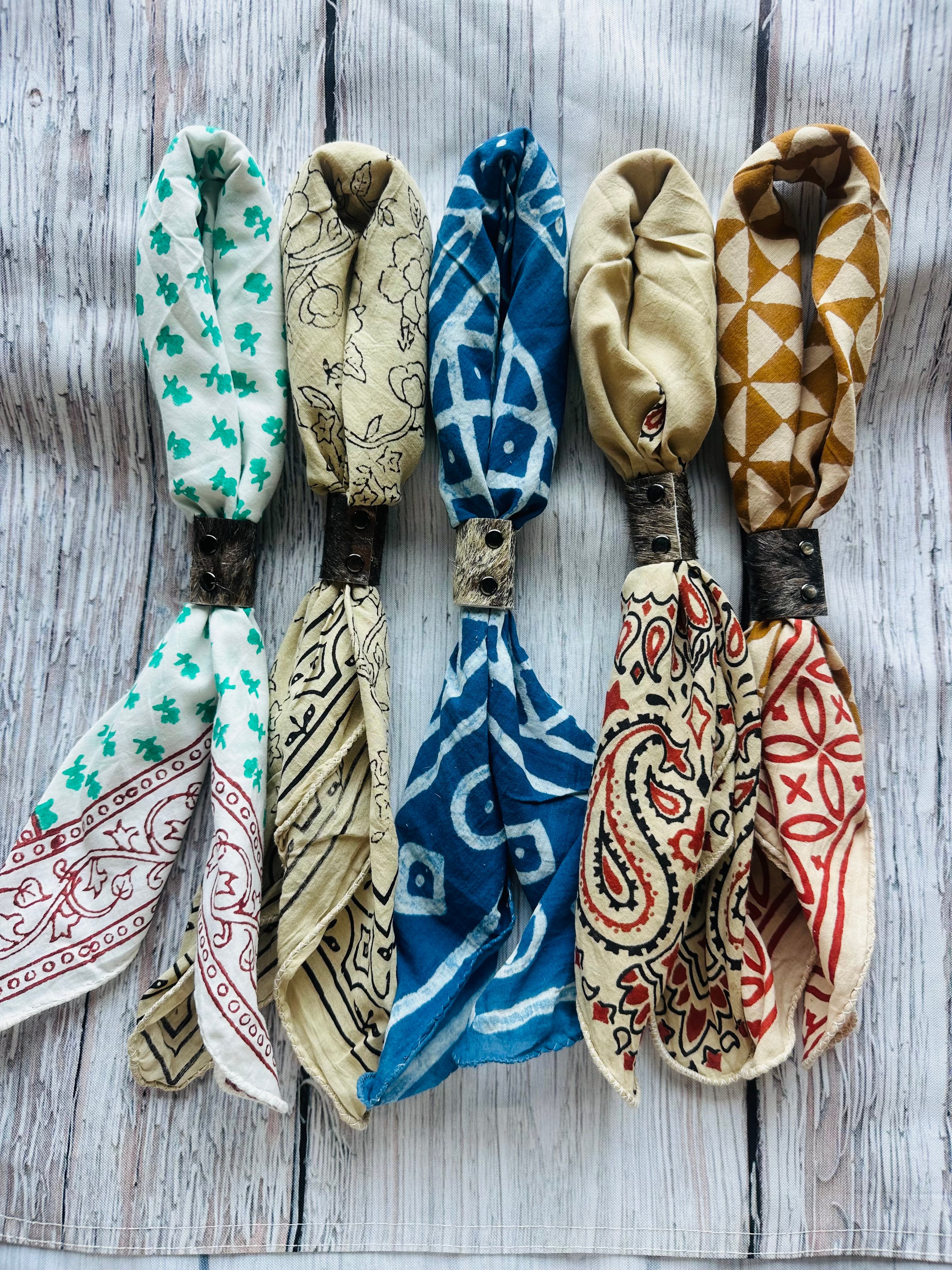 5- Boho Mix Bandanas