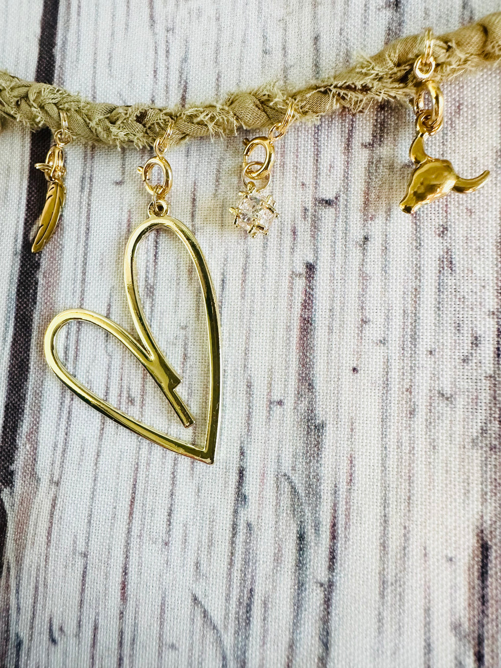 Charm Bar Clasp Bracelet