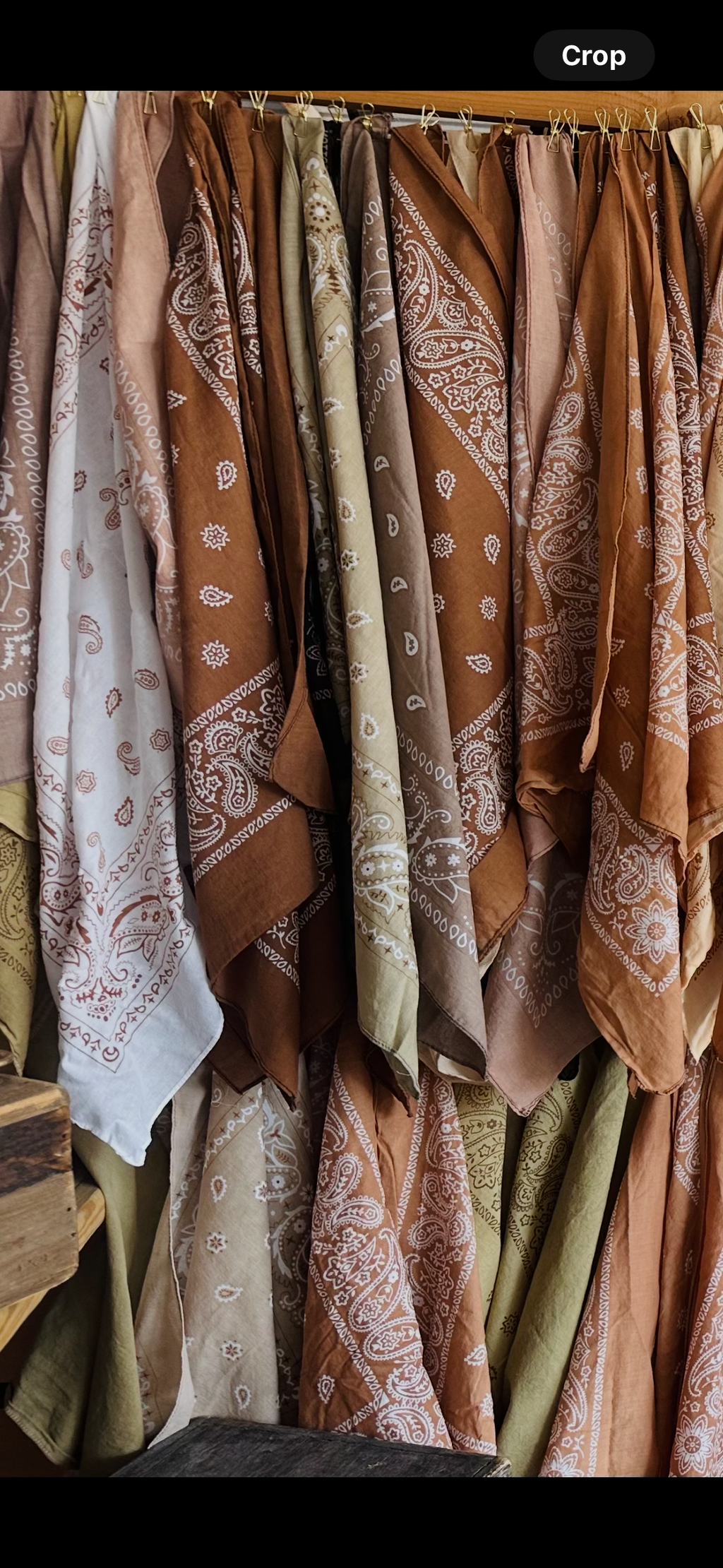 5- Terracotta Mix Bandanas