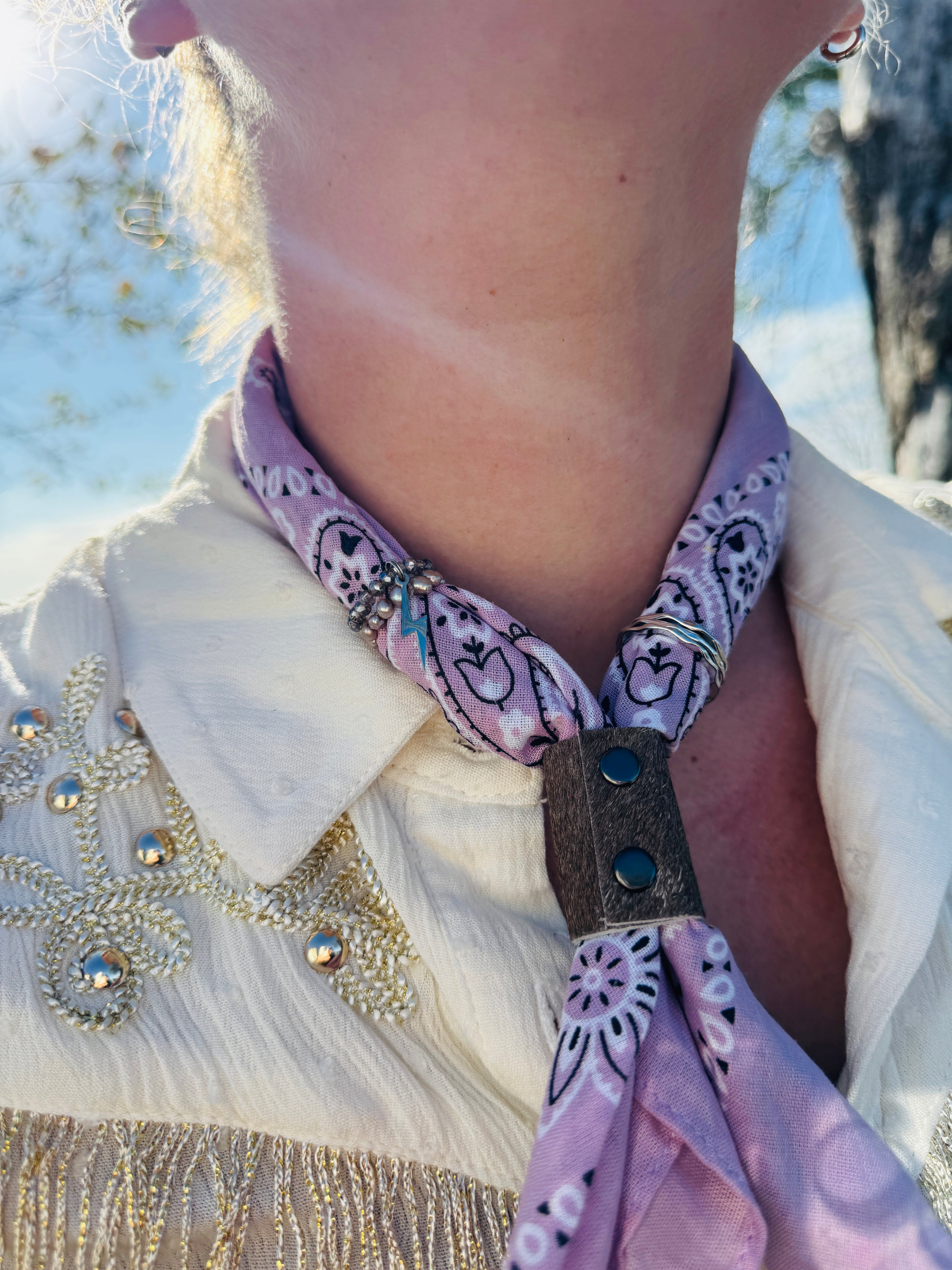 5- Lavender Bandanas
