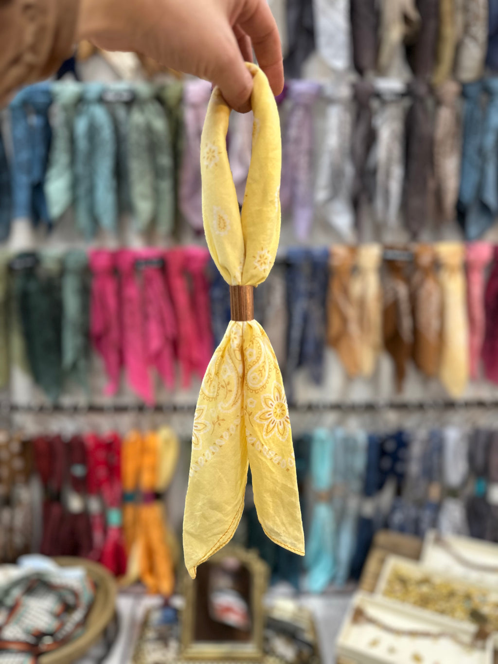 5- Butter Yellow Bandanas