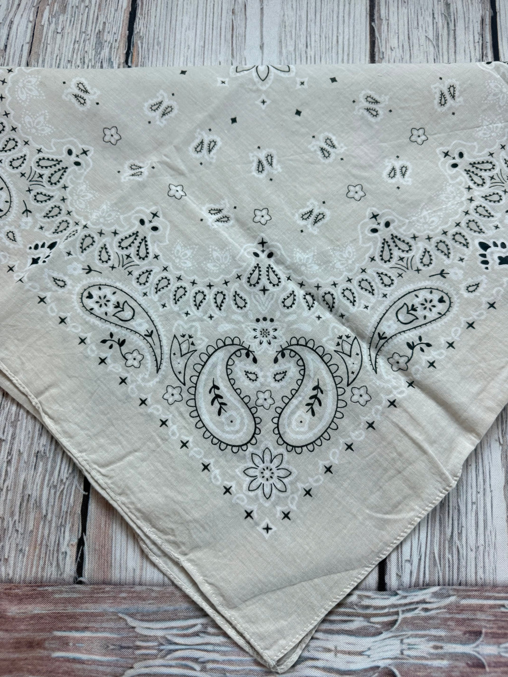 5- Oatmeal Bandanas