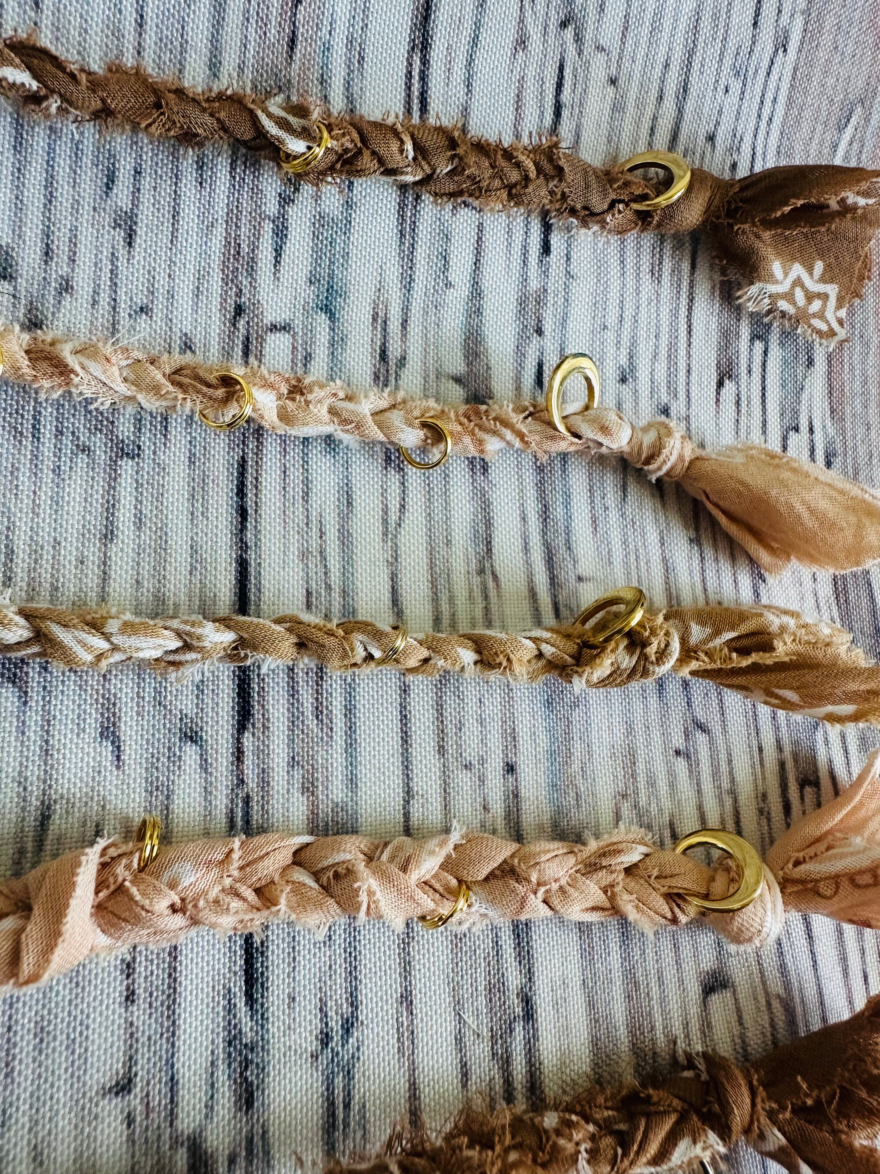 Charm Bar Jump Ring Necklace
