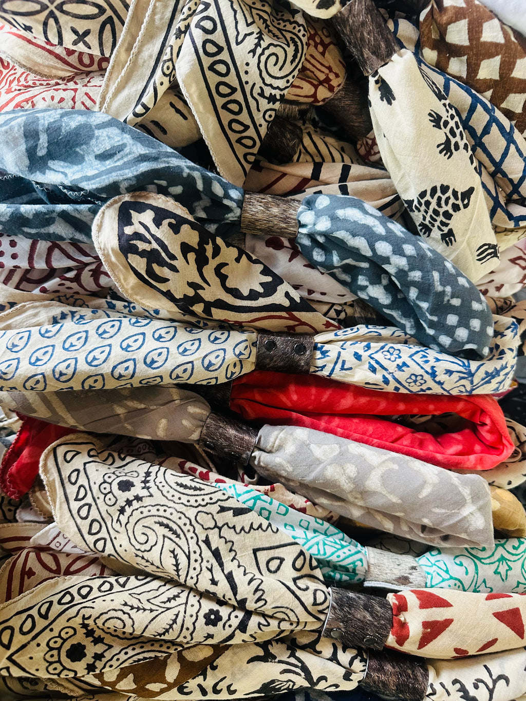 5- Boho Mix Bandanas