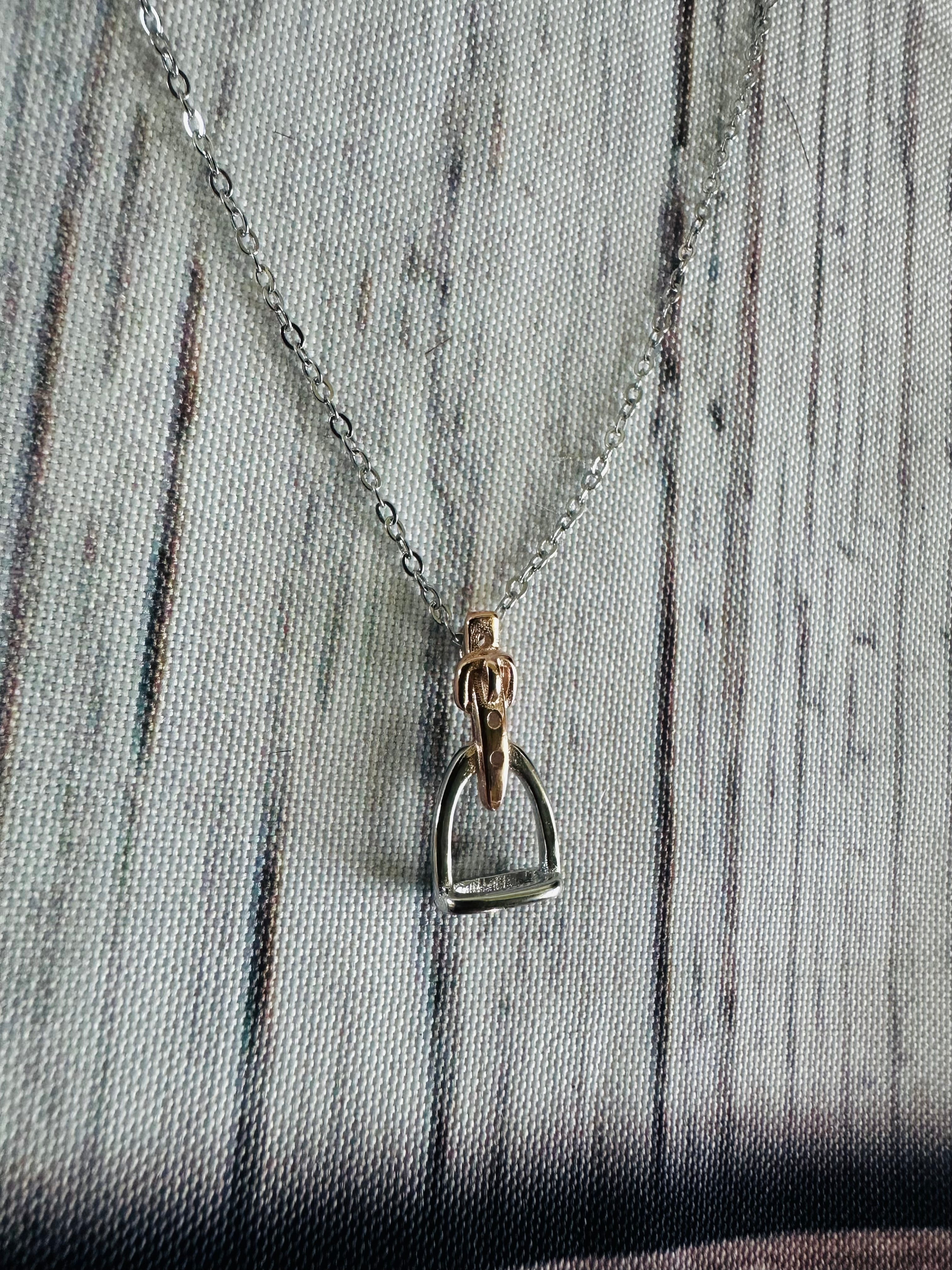 Stirrup Necklace