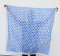 XL Cotton Bandana - Blue Floral