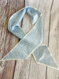 5 Baby Blue Paisley Twillys