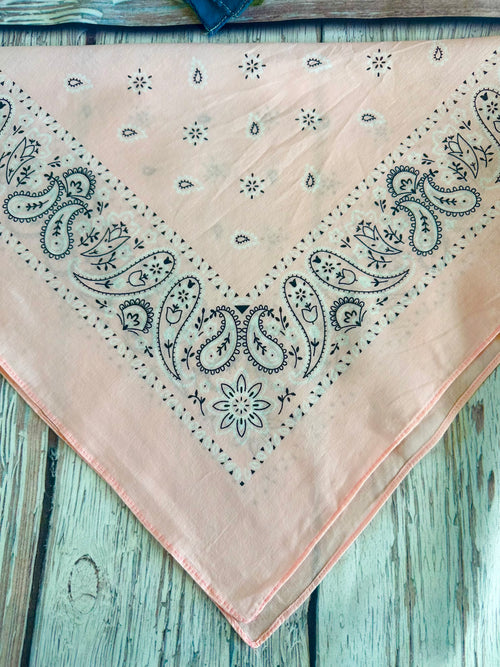 5- Baby Pink Bandanas