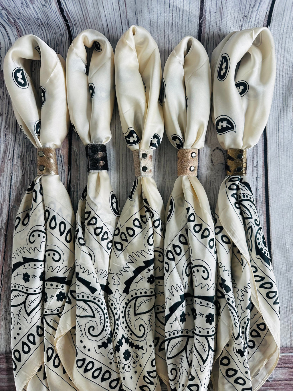 Ivory Paisley Wild Rags
