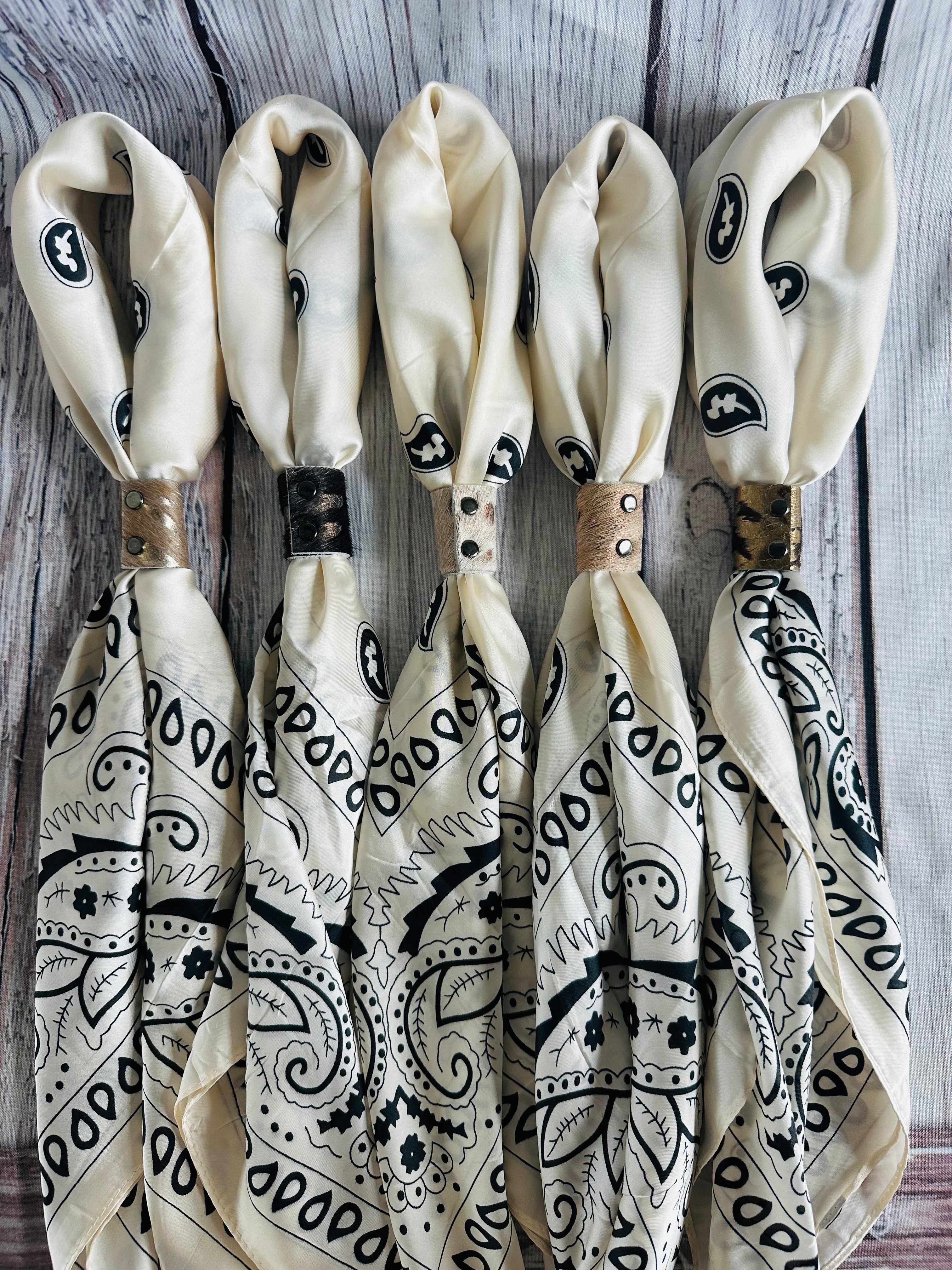 Ivory Paisley Wild Rags