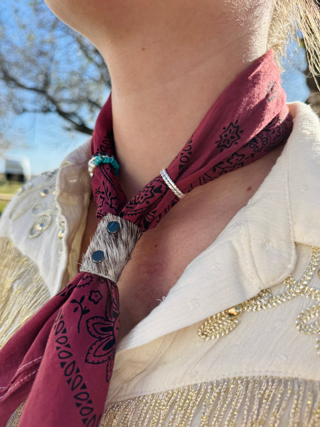5- Maroon Bandanas