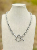 Chunky Snaffle Necklace