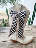 Boot Bow - Checkered