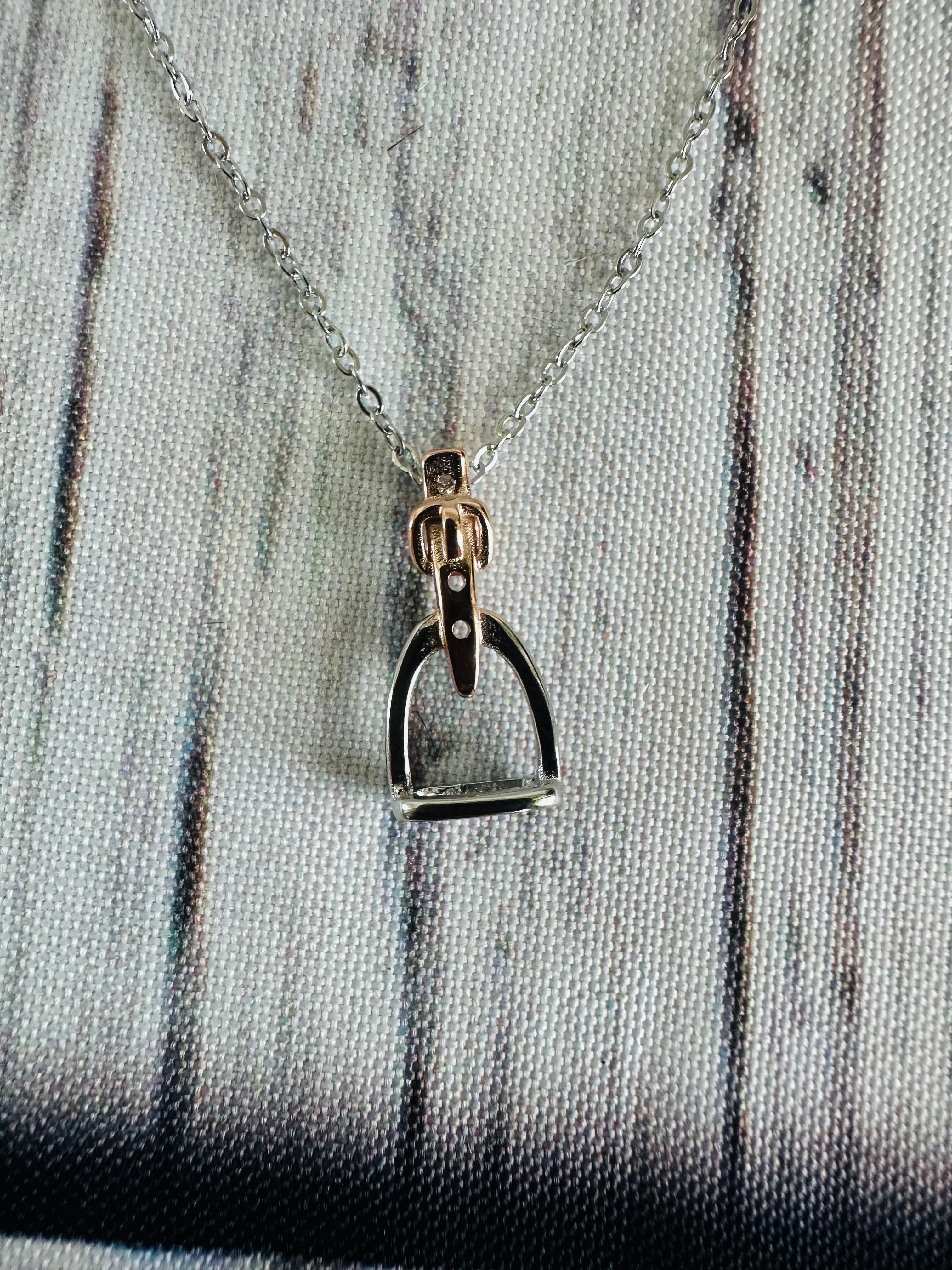 Stirrup Necklace