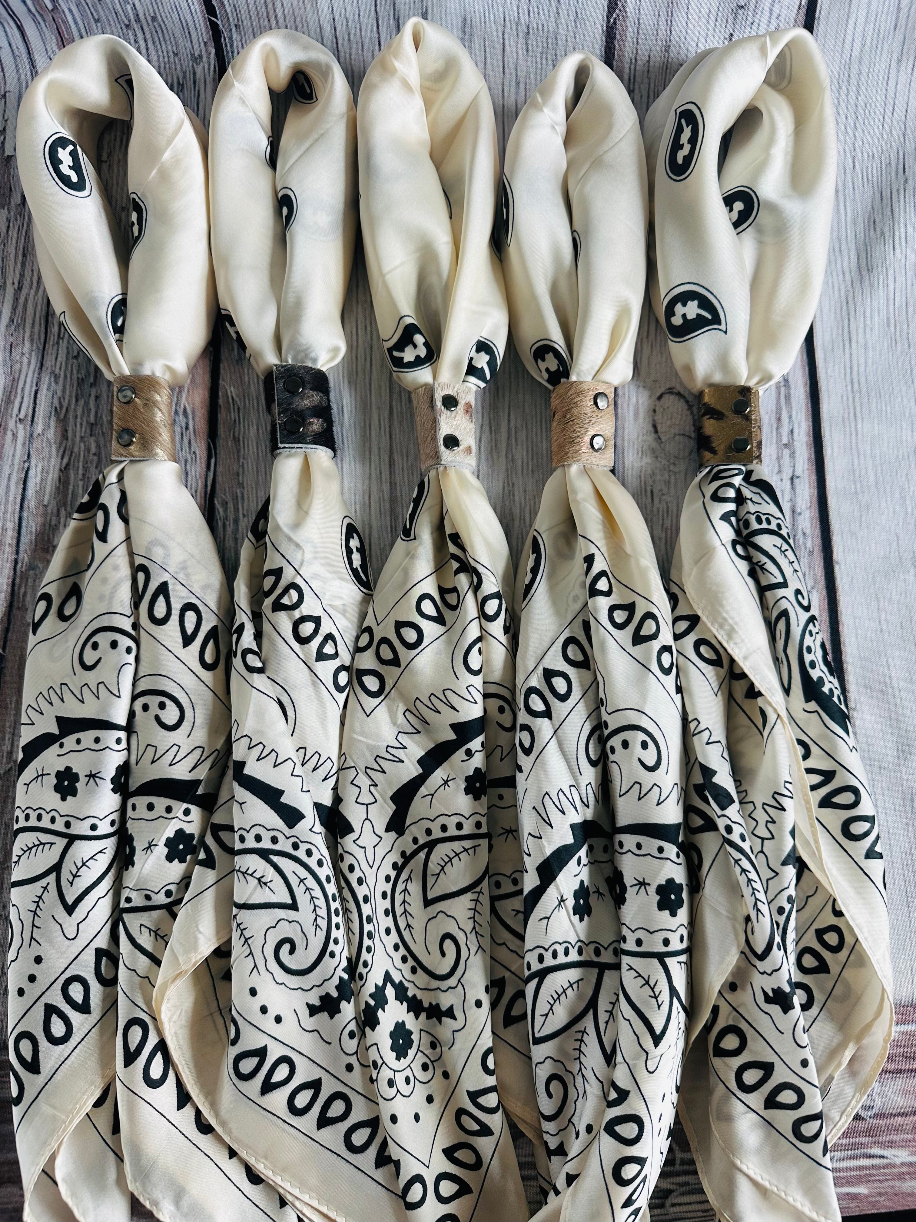Ivory Paisley Wild Rags