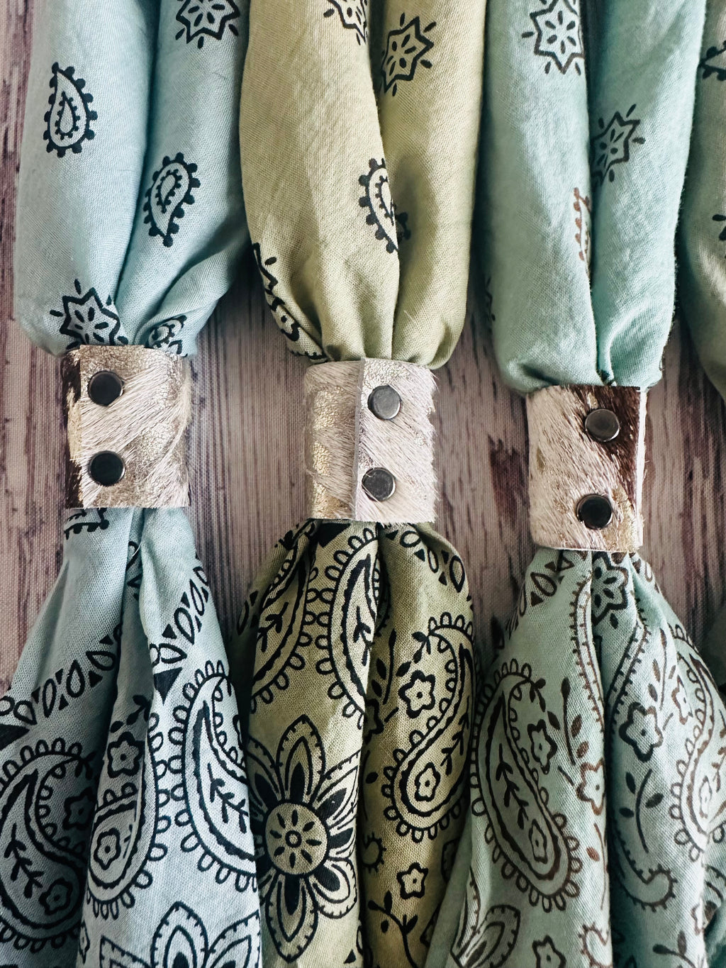 5- Green Mix Bandanas