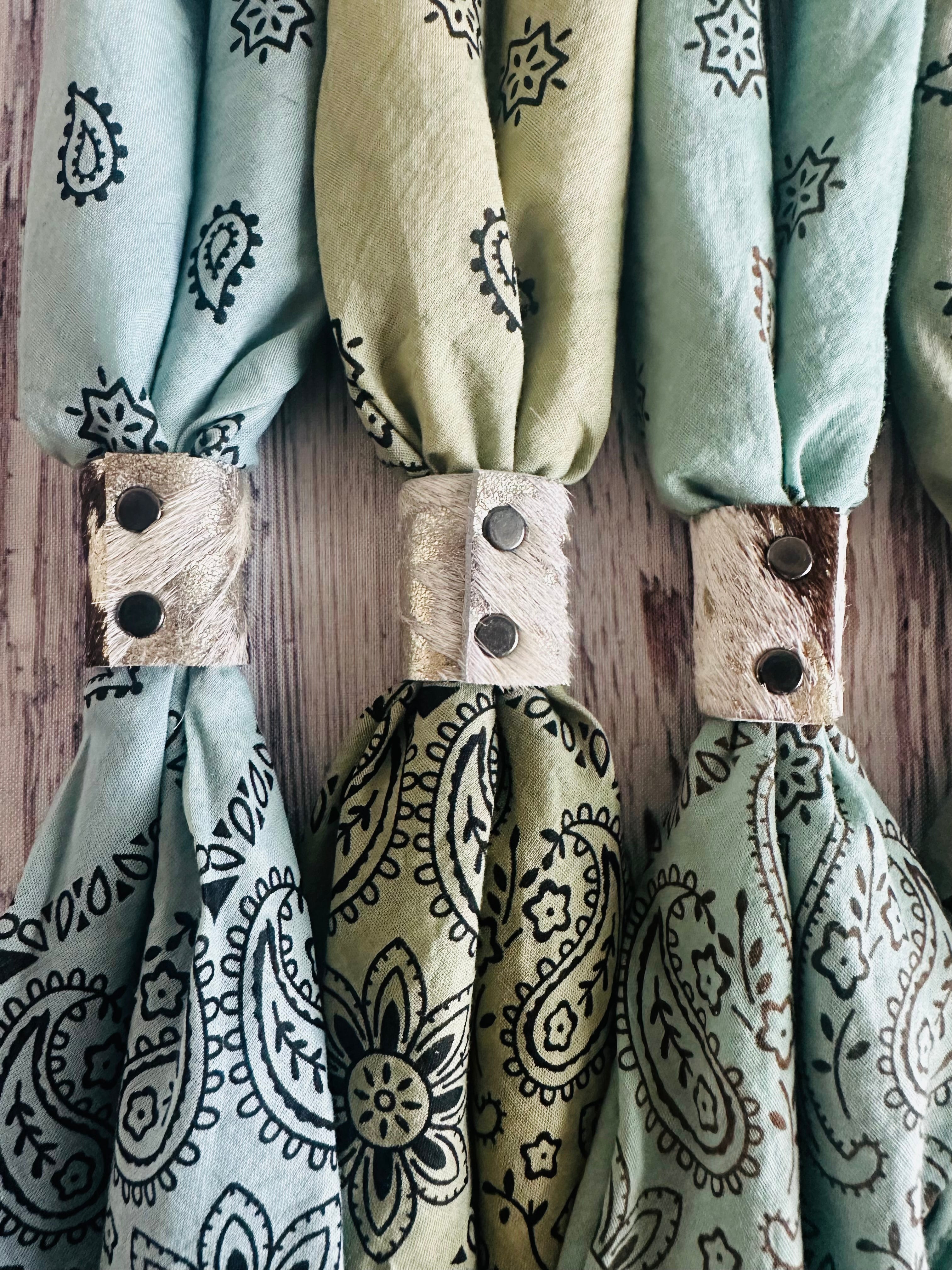 5- Green Mix Bandanas